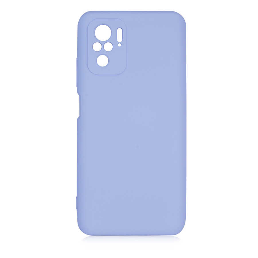 Xiaomi Redmi Note 10  Kılıf Kamera Korumali Mara Lansman Kapak Lila