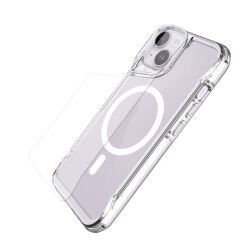 Apple iPhone 15 Plus Kılıf Magsafe Şarj Özellikli T-Max Magsafe Kapak Kılıf