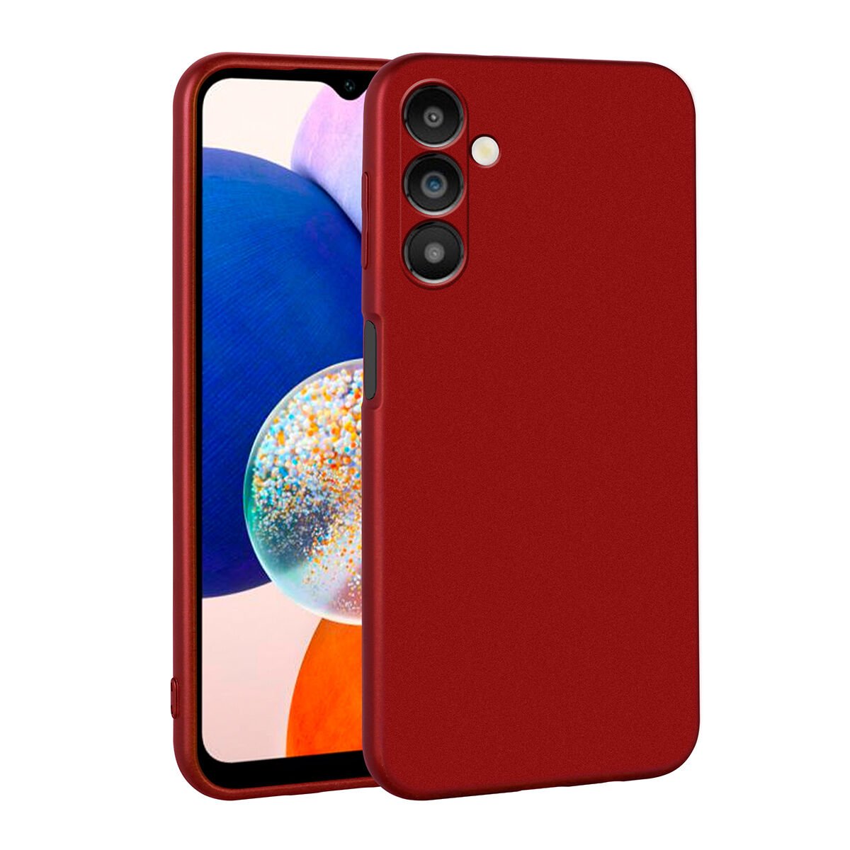 Samsung Galaxy A14 Kılıf Premier Silikon Kapak Kılıf Kırmızı