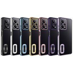 Xiaomi Redmi Note 12 5G Kamera Korumalı Logo Gösteren Omega Kapak kılıf