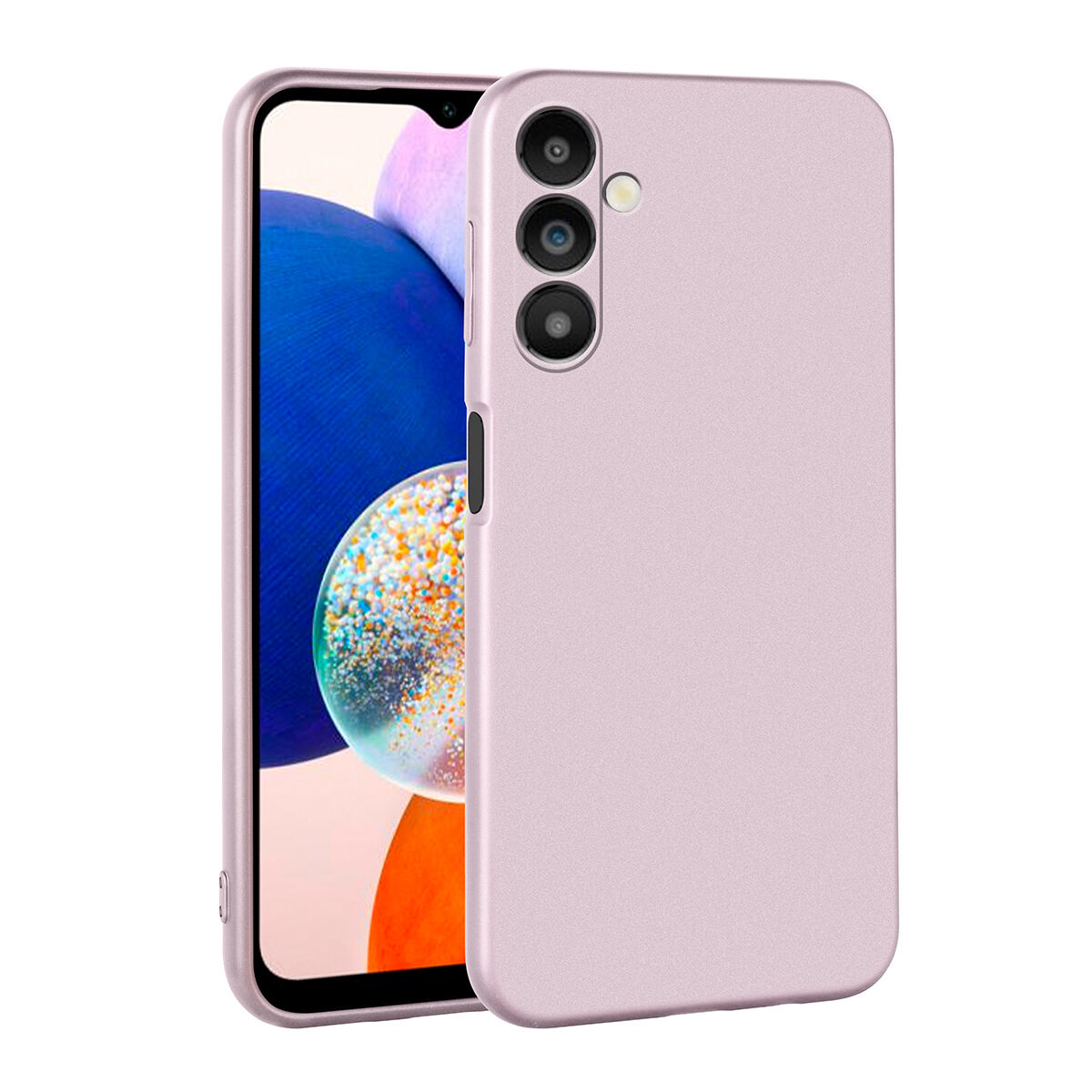 Samsung Galaxy A14 Kılıf Premier Silikon Kapak Kılıf Rose Gold