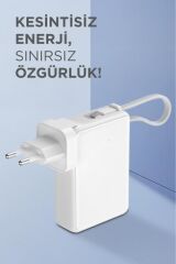1017 10000 mAh Type-C Taşınabilir 22,5 W Hızlı Şarj Dijital Göstergeli Powerbank