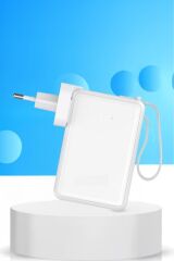 1017 10000 mAh Type-C Taşınabilir 22,5 W Hızlı Şarj Dijital Göstergeli Powerbank