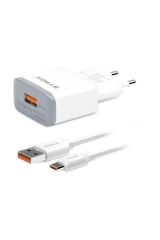 Micro Usb Hızlı Ev Şarj Aleti 2.0a Q20 Beyaz