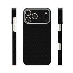 iPhone 17 Pro Uyumlu  400D M-Safe Şarj Özellikli Kılıf Premium Paris Zerre Sert PC Kapak