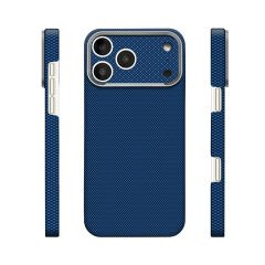 iPhone 17 Pro Uyumlu  400D MagSafe Şarj Özellikli Kılıf Premium Paris Zerre Sert PC Kapak
