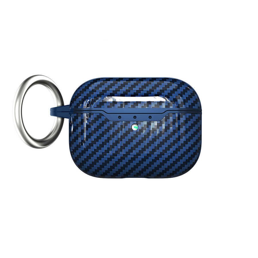 Airpods Pro 2 Kılıf Airbag 04 Silikon Lacivert