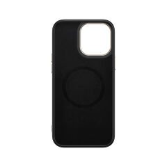 iPhone 15 Pro Max Kılıf Kablosuz Şarj Özellikli Karbon Fiber Görünümlü Antina Kapak
