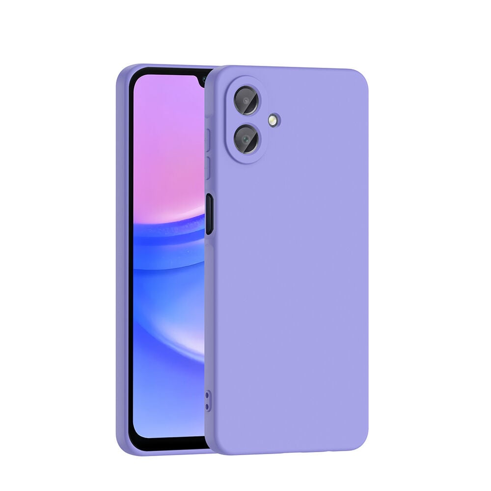 Samsung Galaxy A07 Kılıf Kamera Korumali Mara Lansman Kapak Lila