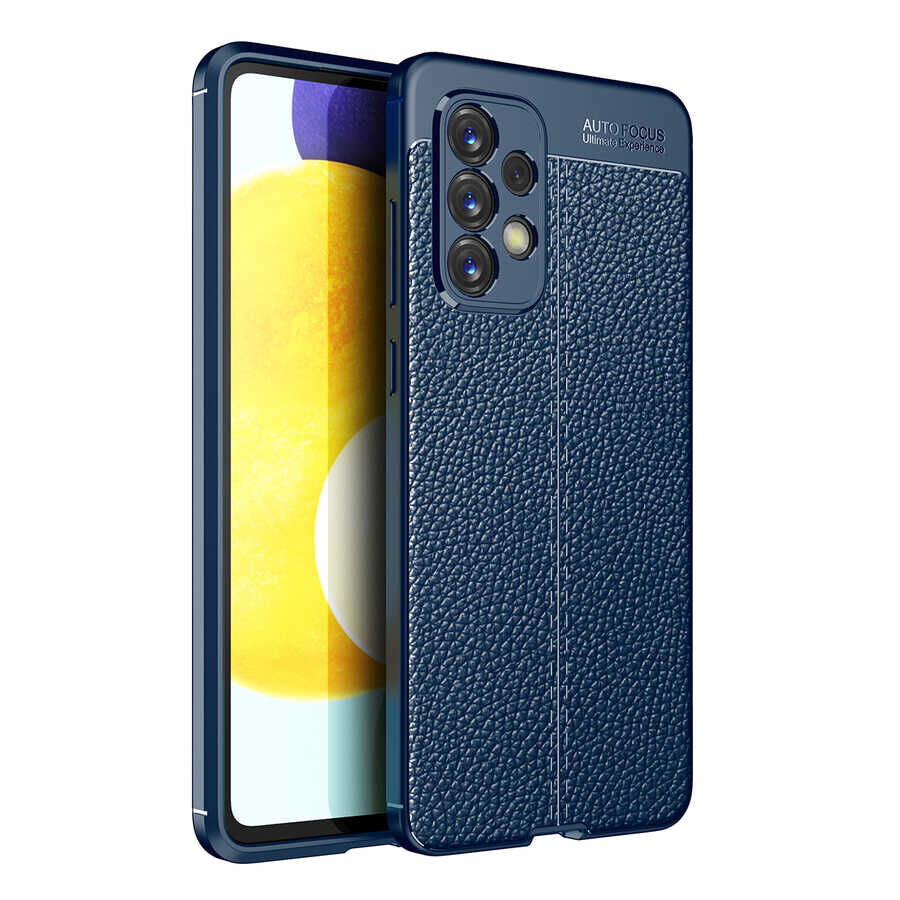 Samsung Galaxy A33 5G Niss Silikon Kapak kılıf Lacivert