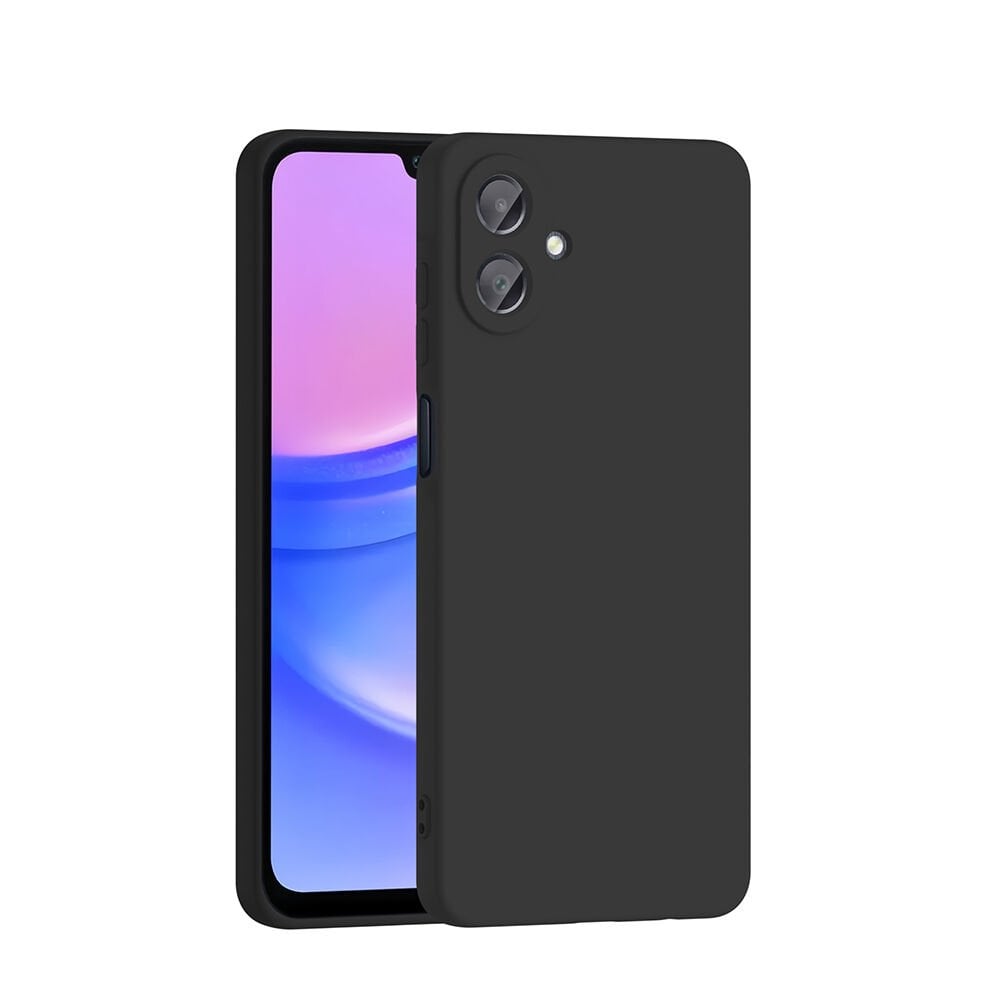 Samsung Galaxy A07 Kılıf Kamera Korumali Mara Lansman Kapak Siyah