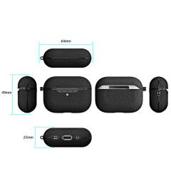 Airpods Pro 2 Kılıf Airbag 03 Silikon Kırmızı