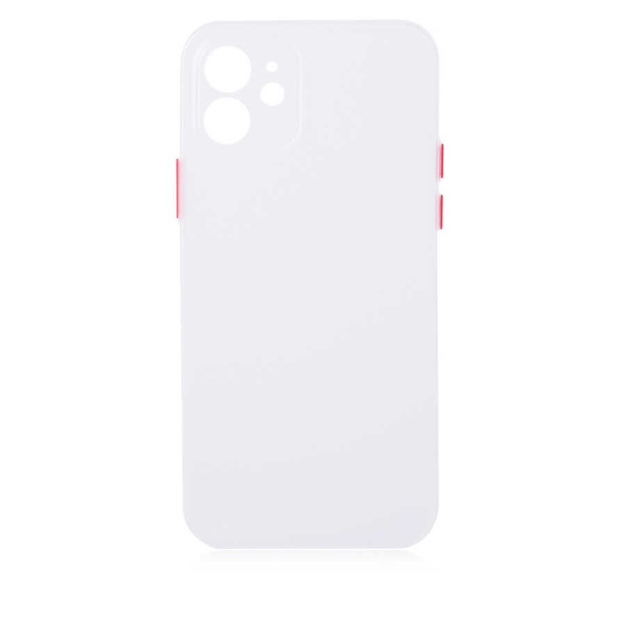 iPhone 12 Kılıf Slims Kapak Renksiz