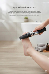 Şarjlı LCD Ekranlı 3 Başlıklı Su Geçirmez Ayak Törpü Cihazı BCM-1140T