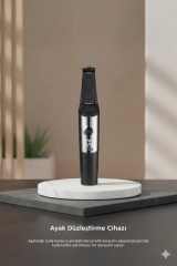 Şarjlı LCD Ekranlı 3 Başlıklı Su Geçirmez Ayak Törpü Cihazı BCM-1140T