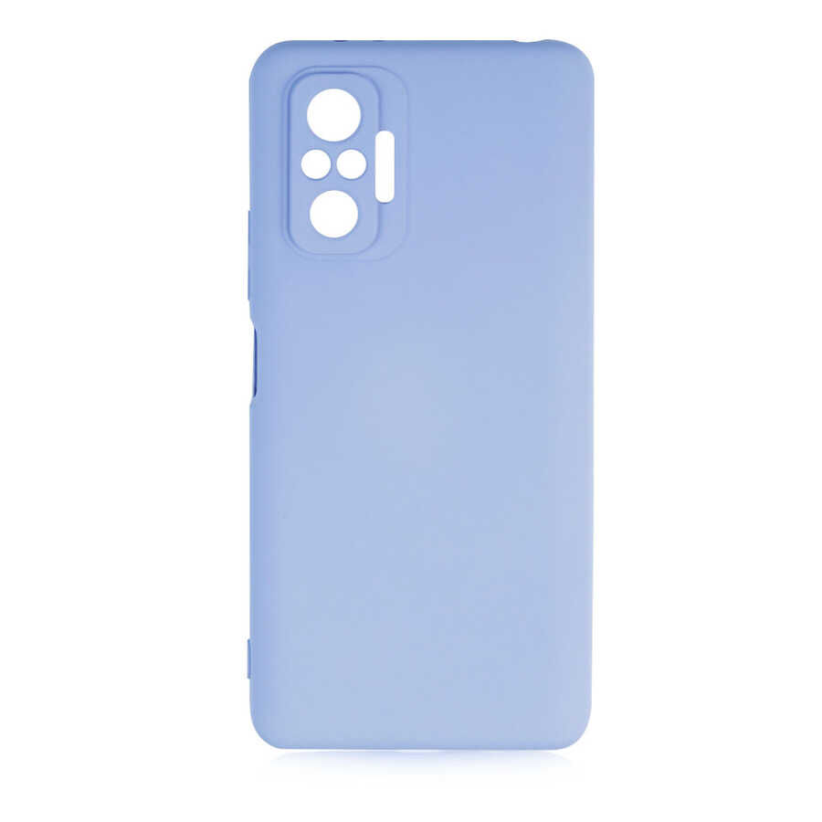 Xiaomi Redmi Note 10 Pro Kılıf Kamera Korumali Mara Lansman Kapak Lila