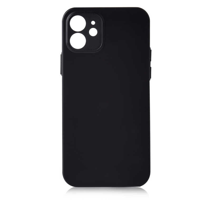 iPhone 12 Kılıf Slims Kapak Siyah
