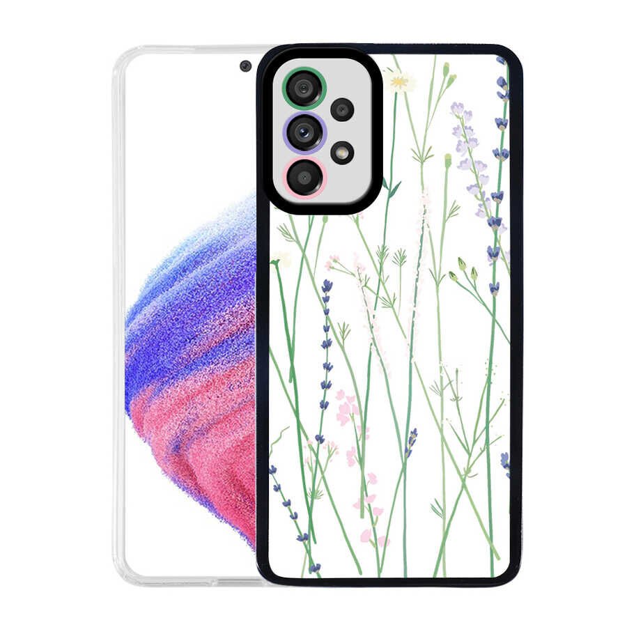 Samsung Galaxy A33 5G Kılıf M-Fit Desenli Kapak kılıf Flower No4