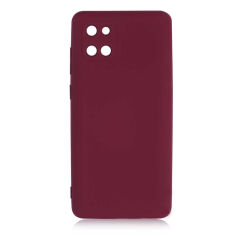 Samsung Galaxy A81 (Note 10 Lite) Kılıf Kamera Korumali Mara Lansman Kapak Siyah