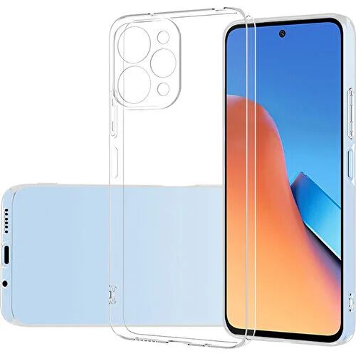 Xiaomi Redmi 12 Kamera Korumalı Şeffaf Yumuşak Süper Silikon