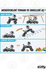 Bilekten Kontrol 8 Teker Buharlı Şarjlı Köpek Robot Araba Müzikli ve Led Işık Kumandalı Robot Köpek