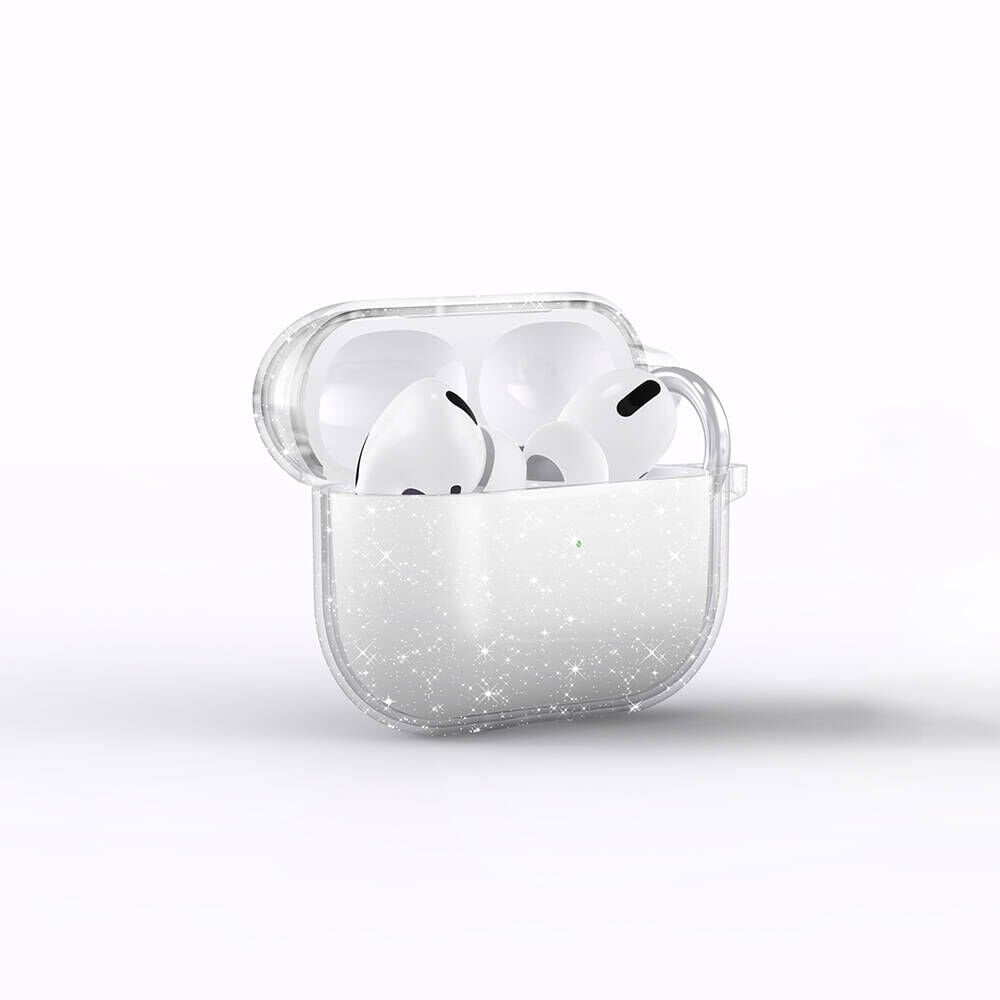 Airpods 3. Nesil Allstar Airbag 32 Parlayan Simli Saydam Renkli Kılıf Şeffaf