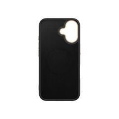 iPhone 16 Plus Kılıf Kablosuz Şarj Özellikli Karbon Fiber Görünümlü Antina Kapak