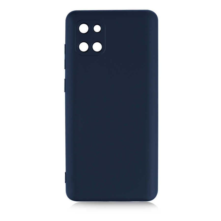 Samsung Galaxy A81 (Note 10 Lite) Kılıf Kamera Korumali Mara Lansman Kapak Siyah
