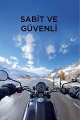 062 Siyah Plastik Bisiklet , Scooter, ATV Motosiklet Telefon Tutucu