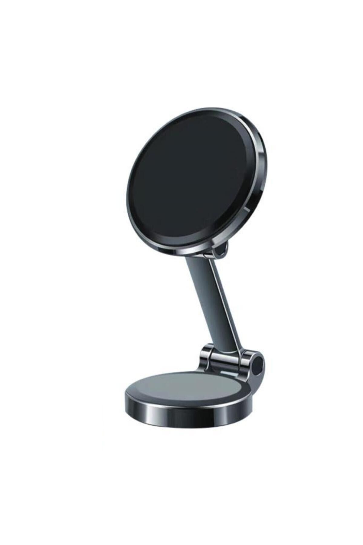027 Ayarlanabilir Portatif Telefon Tutucu Masaüstü Telefon Standı Siyah