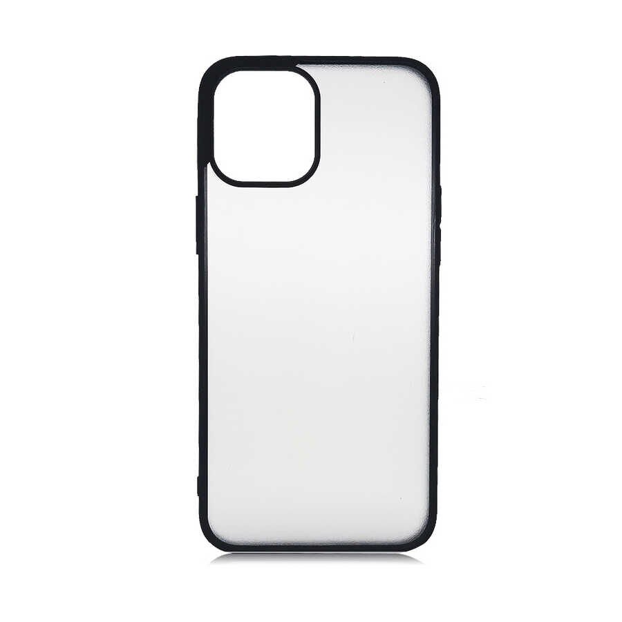 iPhone 12 Kılıf Mess Kapak Siyah