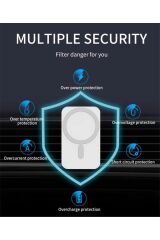 W1106 Magnetic Magsafe Wıreless Araç Telefon Tutucu Ve Kablosuz Şarj Cihazı