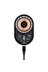 W13 Kablosuz Araç İçi Telefon Tutucu Ve Telefon Şarj Cihazı Siyah