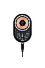 W13 Kablosuz Araç İçi Telefon Tutucu Ve Telefon Şarj Cihazı Siyah