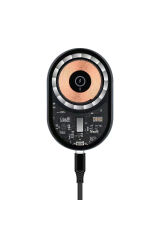 W13 Kablosuz Araç İçi Telefon Tutucu Ve Telefon Şarj Cihazı Siyah