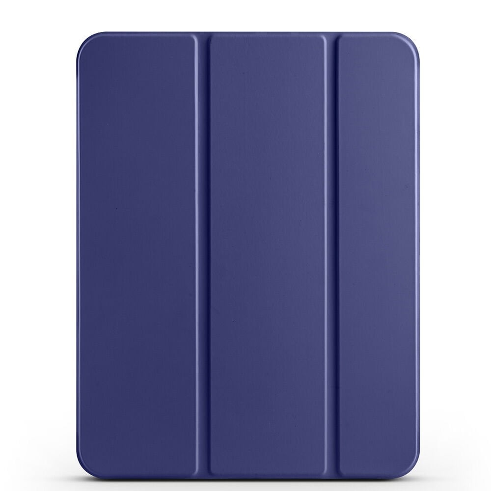 iPad 11.Nesil 2025 Smart Cover Kalem Bölmeli Standlı 1-1 Kılıf Lacivert
