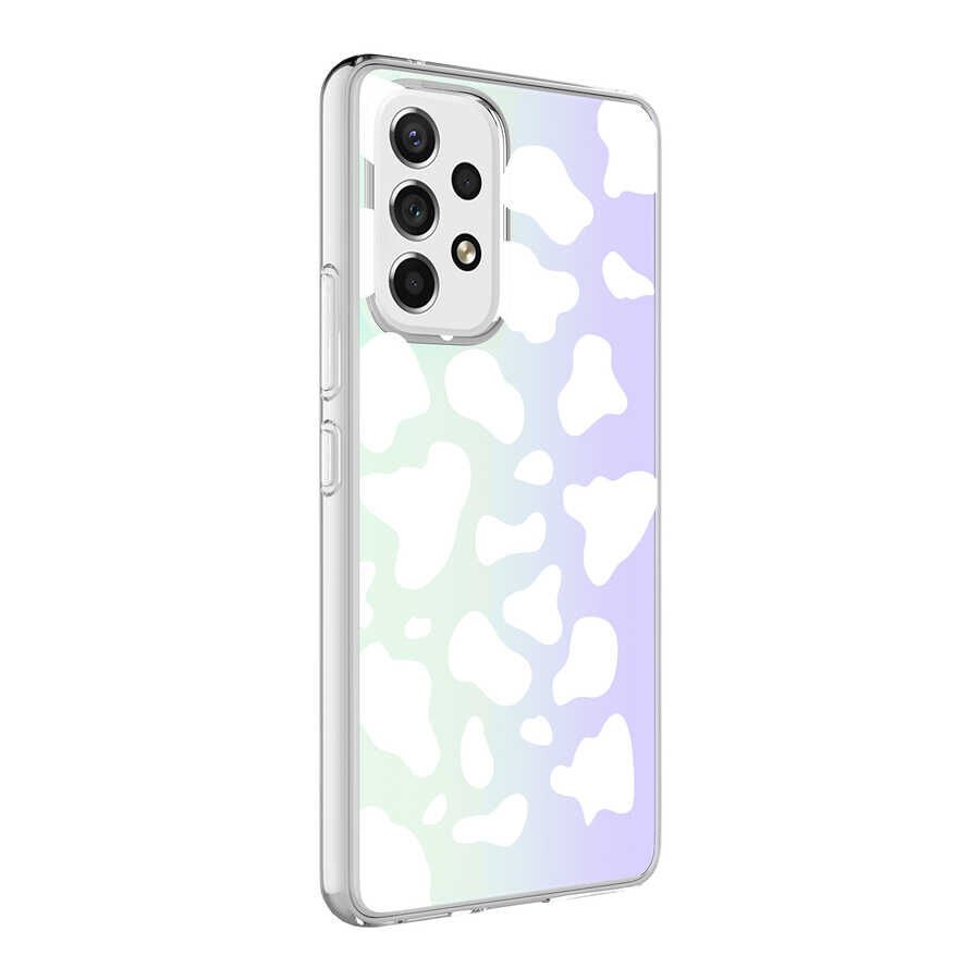 Samsung Galaxy A33 5G Kılıf M-Blue Desenli Kapak kılıf