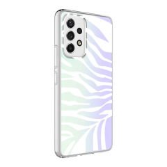 Samsung Galaxy A33 5G Kılıf M-Blue Desenli Kapak kılıf