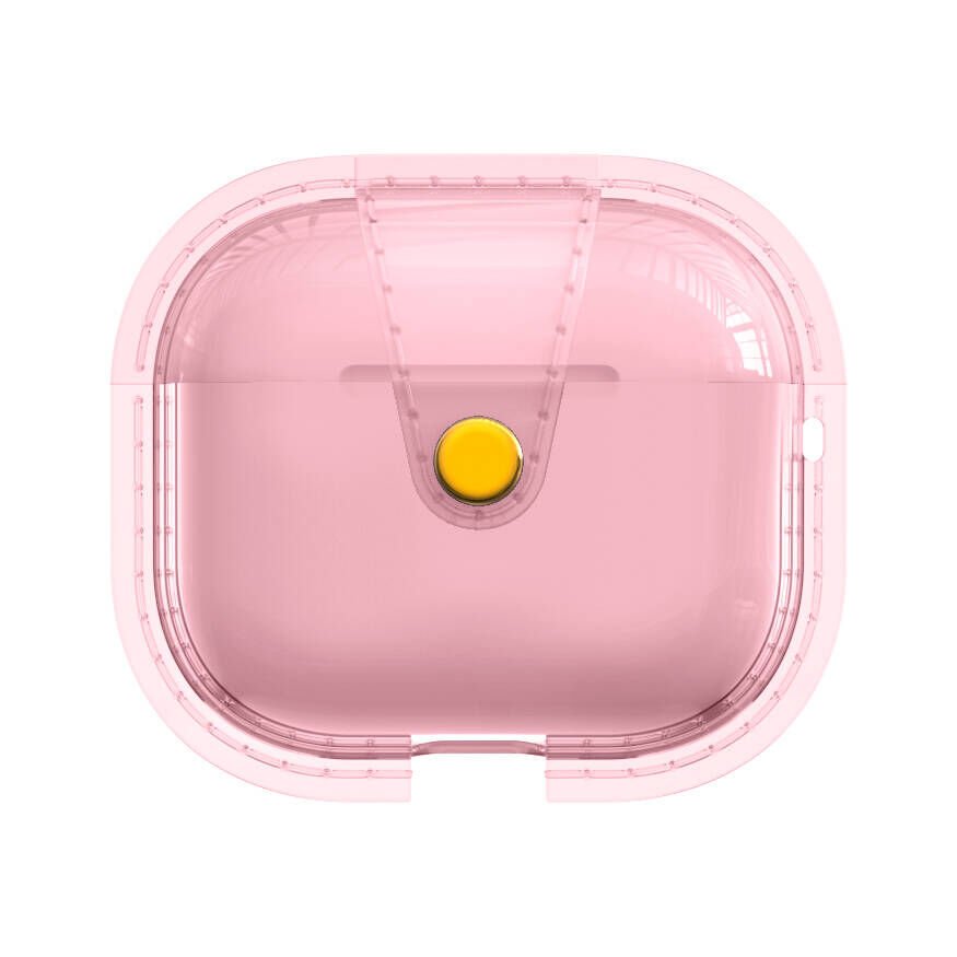 Airpods 3. Nesil Airbag 33 Darbelere Karşı Dayanıklı Magnetik Kılıf Pembe