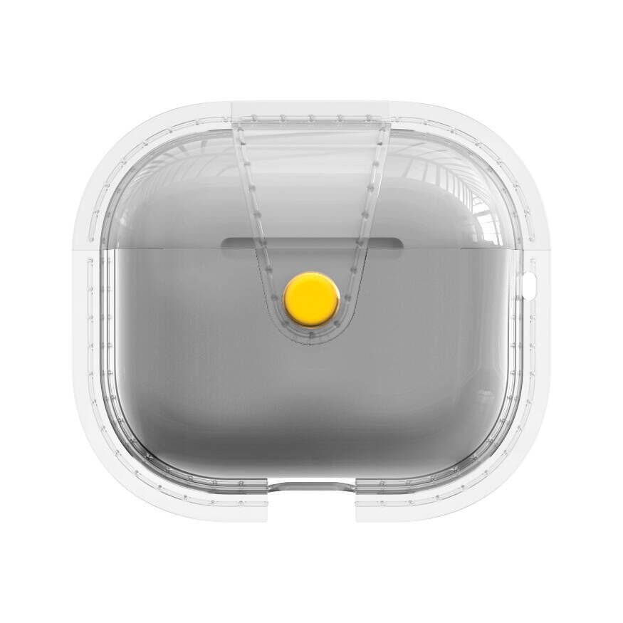 Airpods 3. Nesil Airbag 33 Darbelere Karşı Dayanıklı Magnetik Kılıf Gri