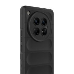 İnfinix 40 5G Kılıf Esnek TPU Oyuklu Arka Yüzey Tasarımlı Etnik Silikon Kapak