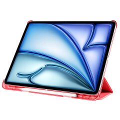 iPad Air 11 2025 M3 Smart Cover Kalem Bölmeli Standlı 1-1 Kılıf