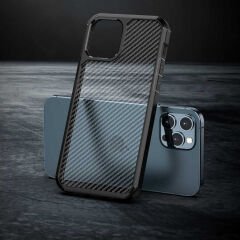 iPhone 12 Pro Max Kılıf İnoks Kapak