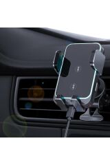 Kablosuz Premium Hızlı Şarj Özellikli Araç Içi Telefon Tutucu