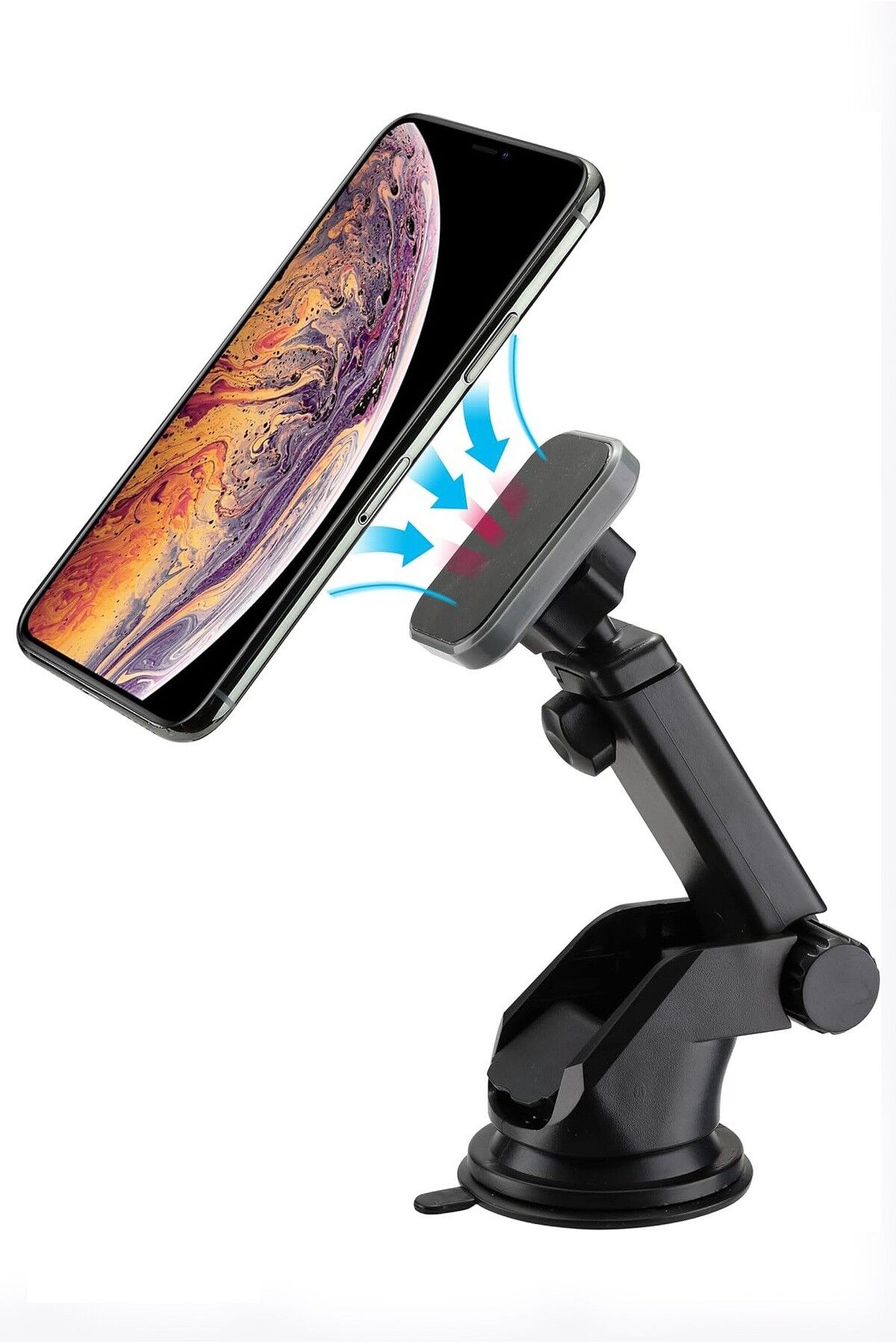 005 Siyah Çok Amaçlı Magnetic Car Holder Araç Içi Telefon Tutucu