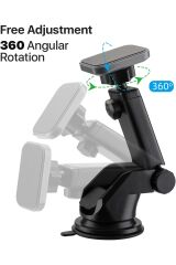 005 Siyah Çok Amaçlı Magnetic Car Holder Araç Içi Telefon Tutucu