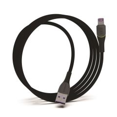 Syrox C136AL 2.4A Lightning İphone RGB Hasir Hızlı Şarj Data Kablosu