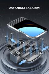 053 Siyah Araç İçi Vantuzlu 360 Derece Telefon Tutucu