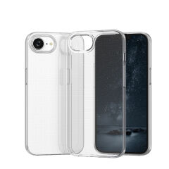 iPhone 16E Kılıf Kamera Korumali Süper Silikon Kapak