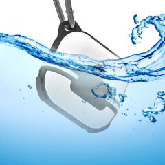 Airpods 3. Nesil Zore Airbag 16 Silikon 1-1 Su Geçirmez Kılıf Beyaz